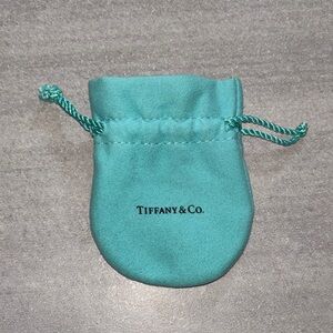 Tiffany & Co. Robin's Egg Blue Jewelry Pouch